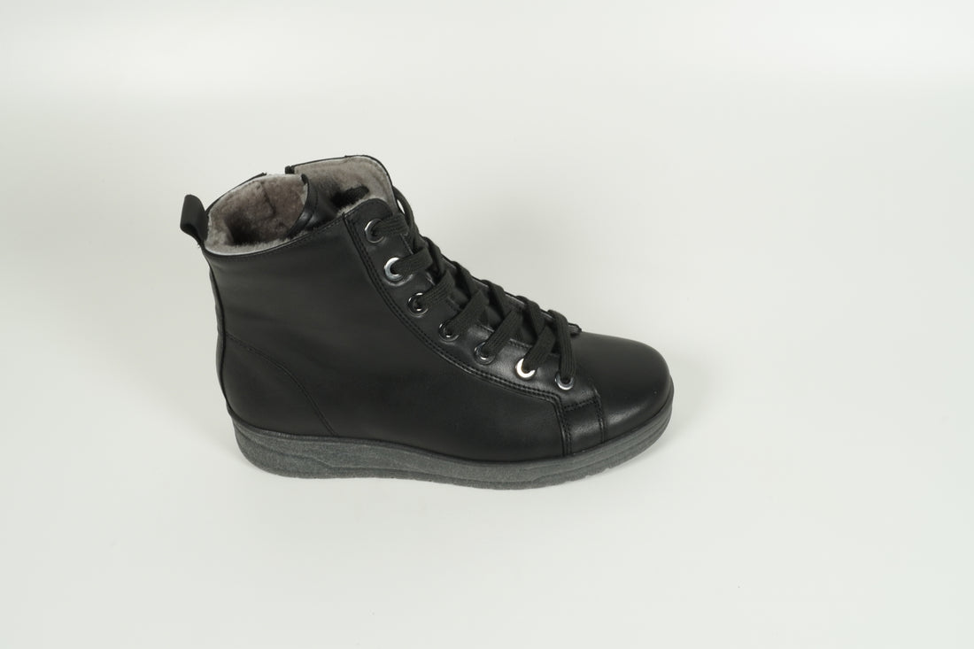 Boot gefüttert Schwarz