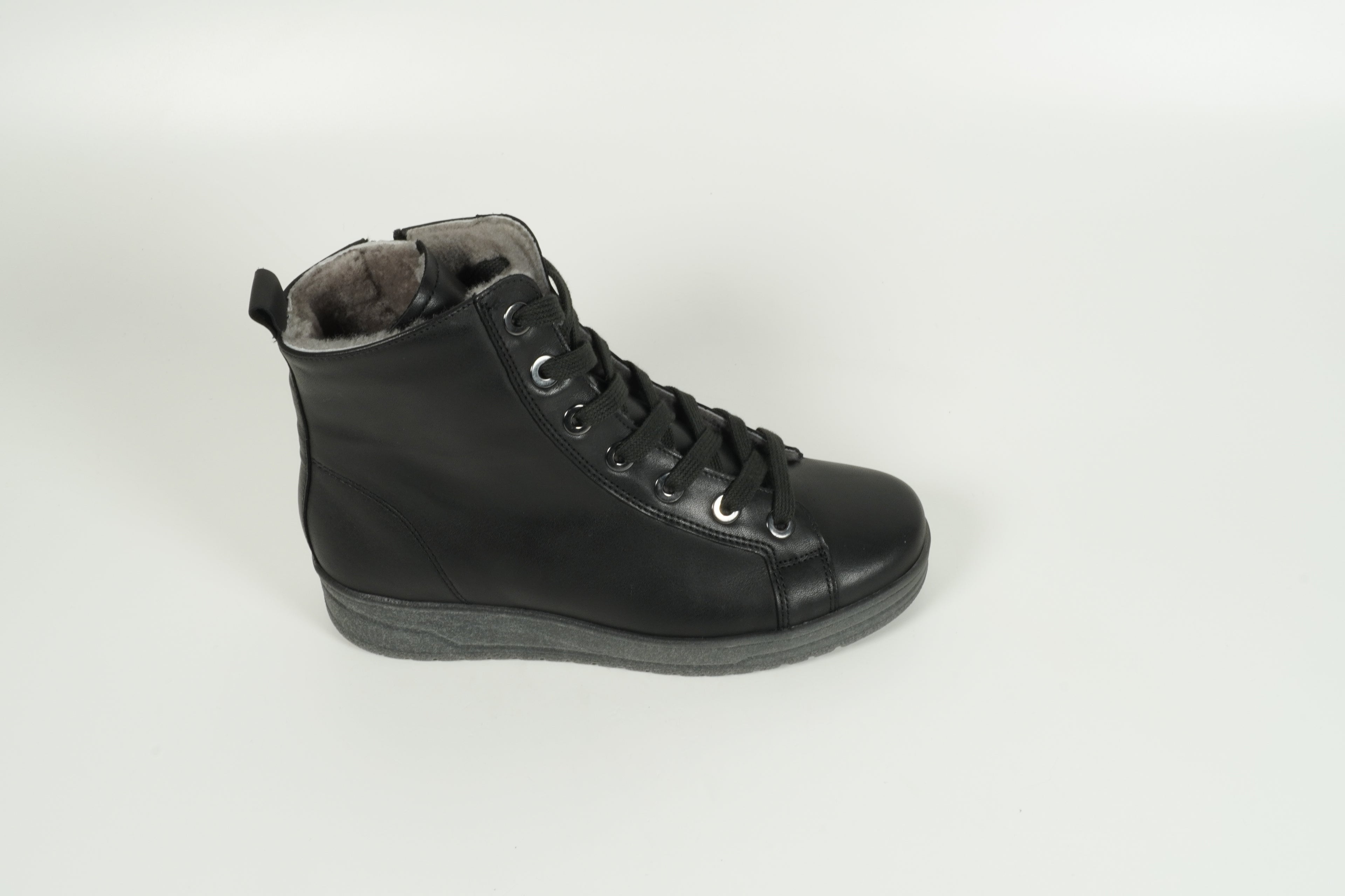 Boot gefüttert Schwarz