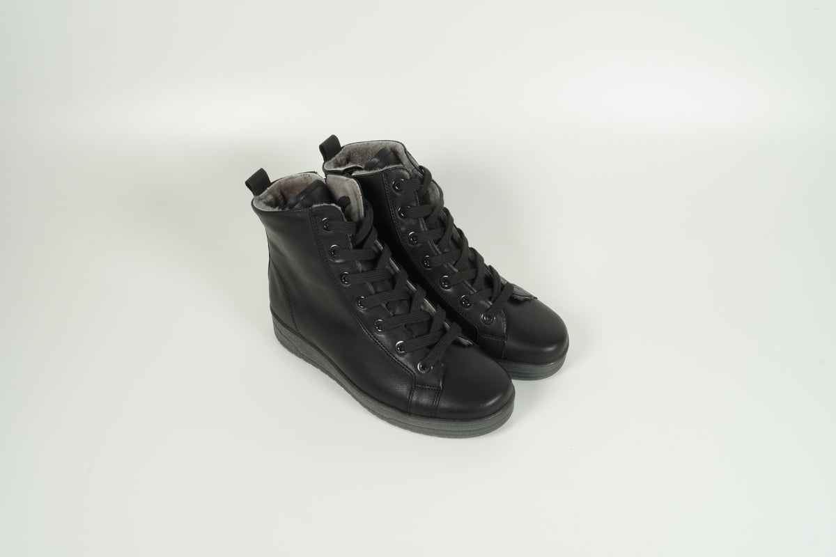 Boot gefüttert Schwarz