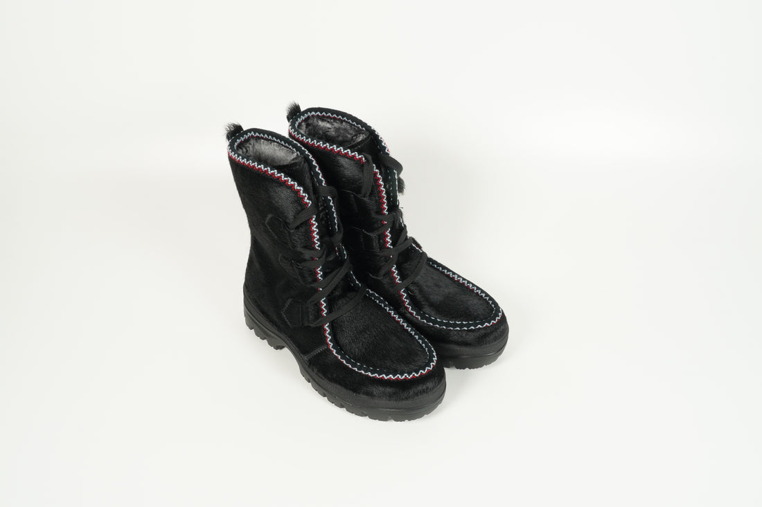 Boot gefüttert Schwarz