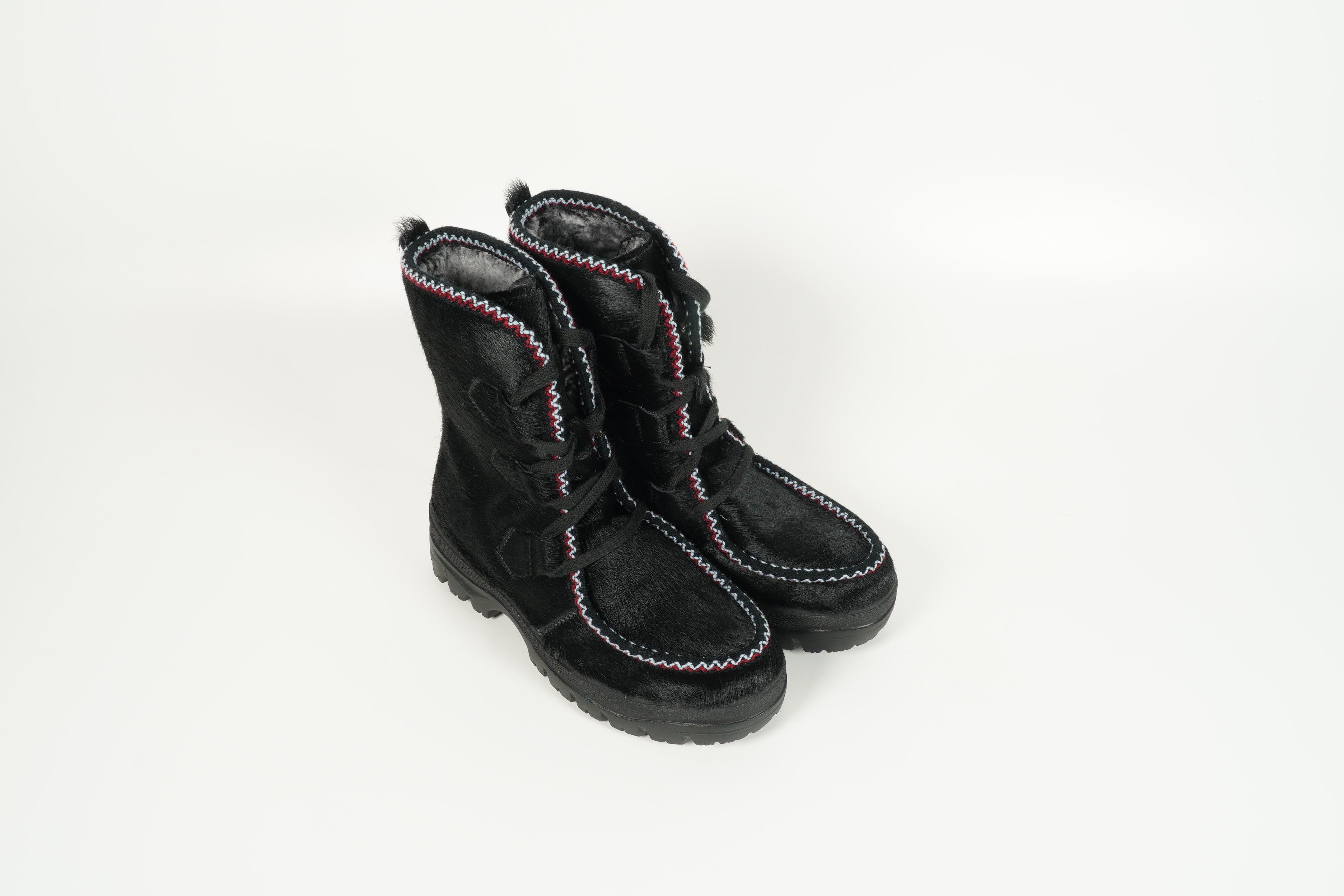 Boot gefüttert Schwarz