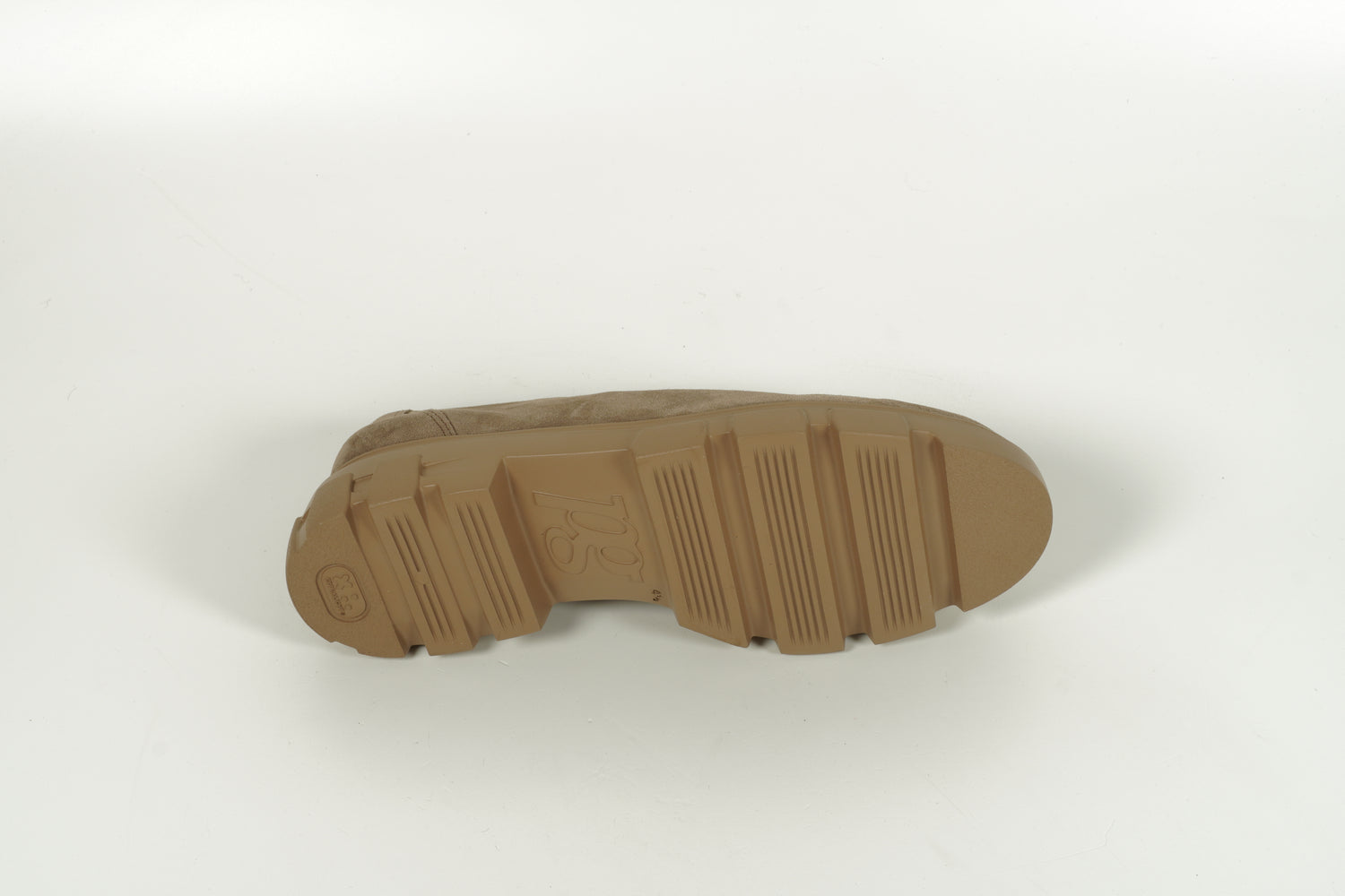 Schnürschuh Beige