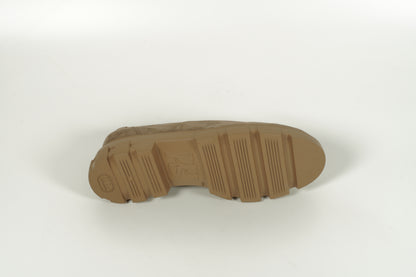 Schnürschuh Beige