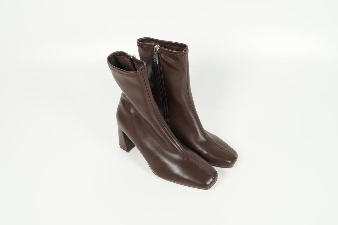 Stiefelette Braun