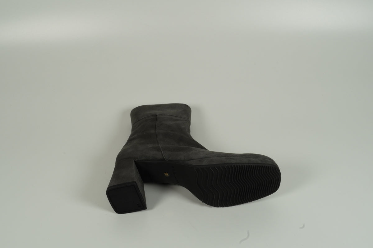 ankle boots gray