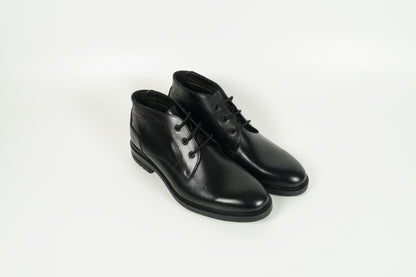 Schnürschuh Schwarz