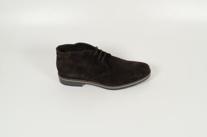 Schnürschuh Braun