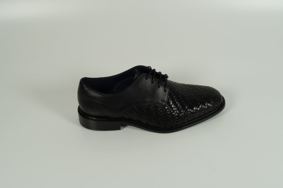 Chaussure à lacets noire