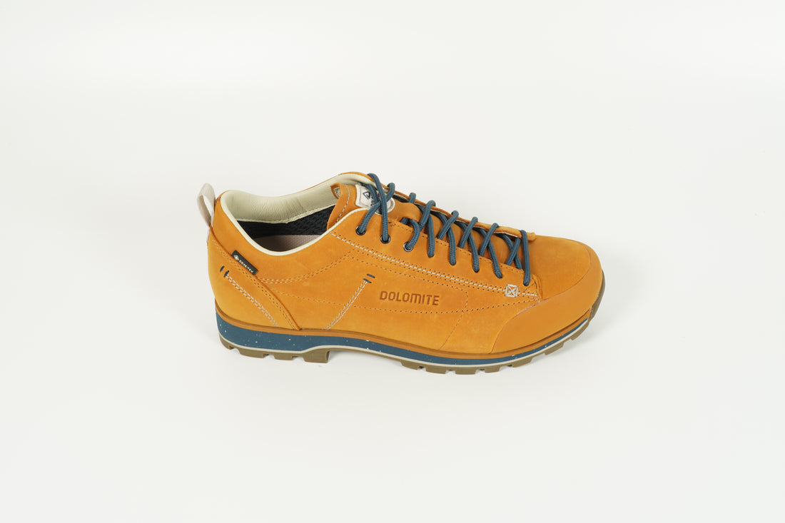 lace-up shoe yellow