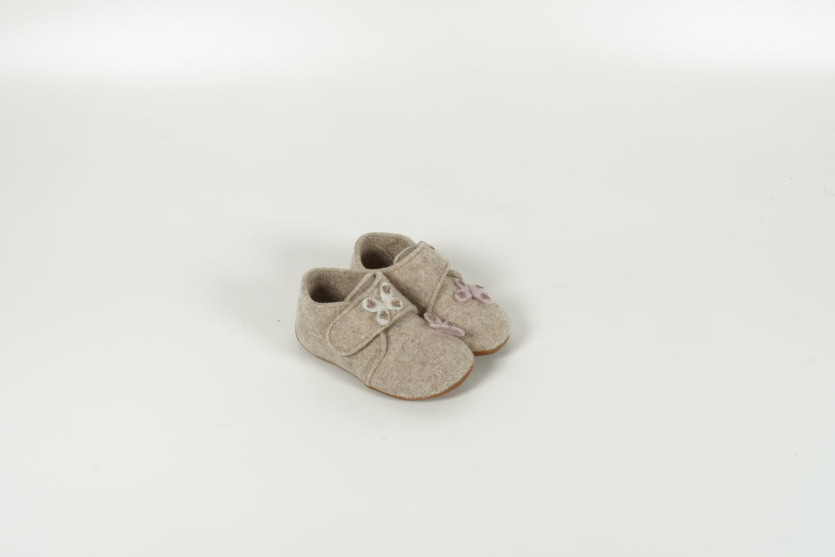 Hausschuhe Kids Beige