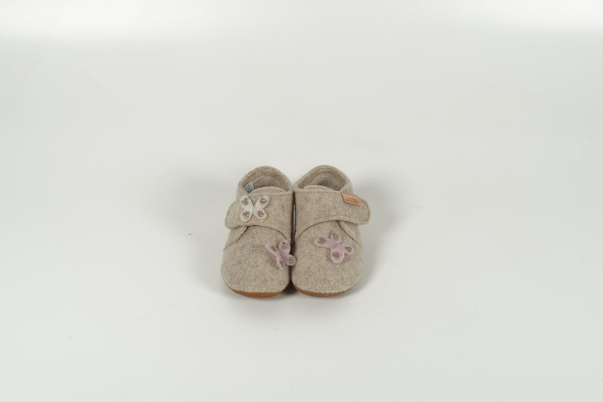 Hausschuhe Kids Beige
