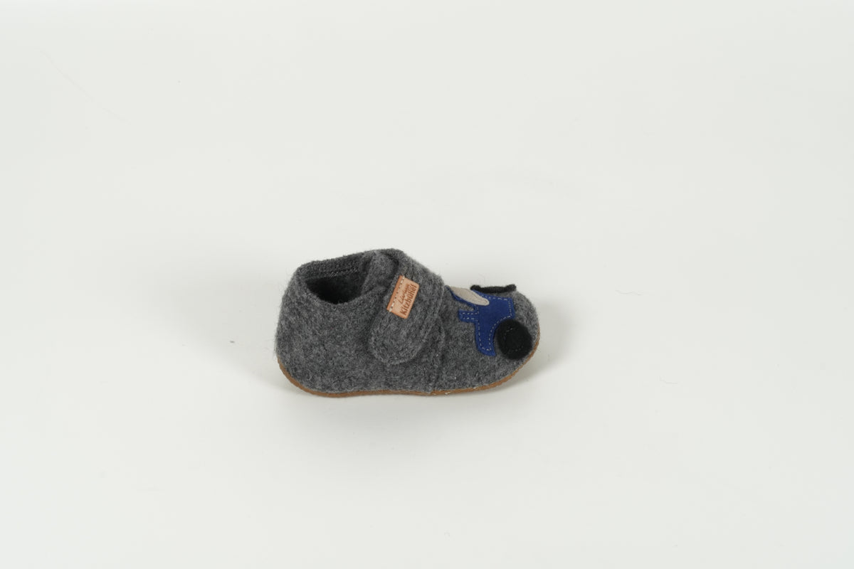 Hausschuhe Kids Grau
