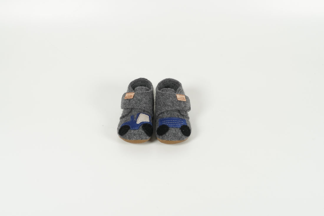 Hausschuhe Kids Grau
