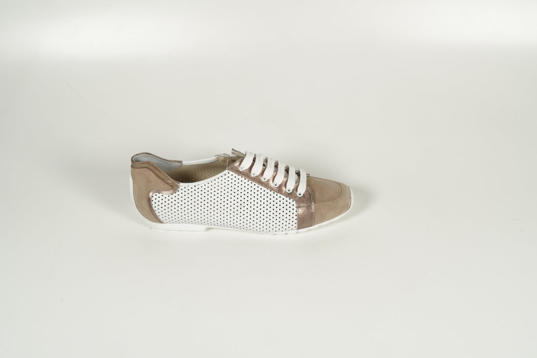Schnürschuh Weiss