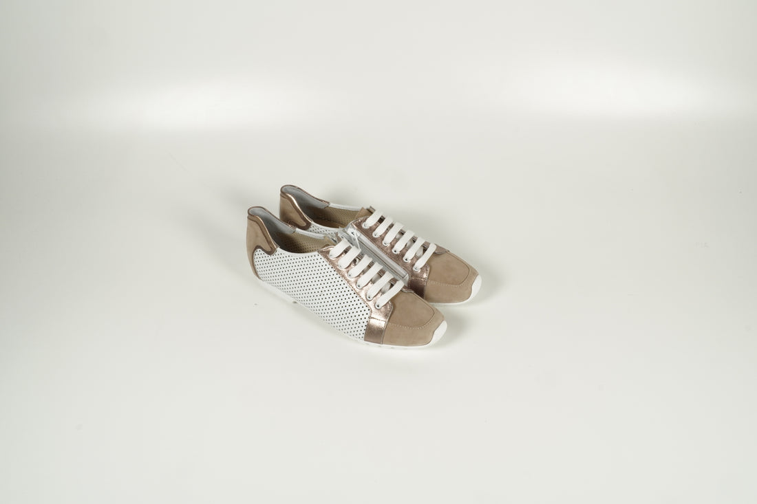 Schnürschuh Weiss