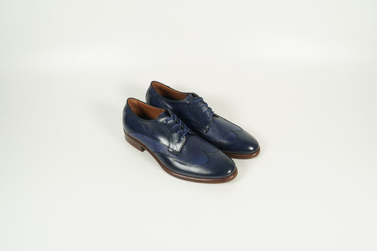 lace-up shoe blue