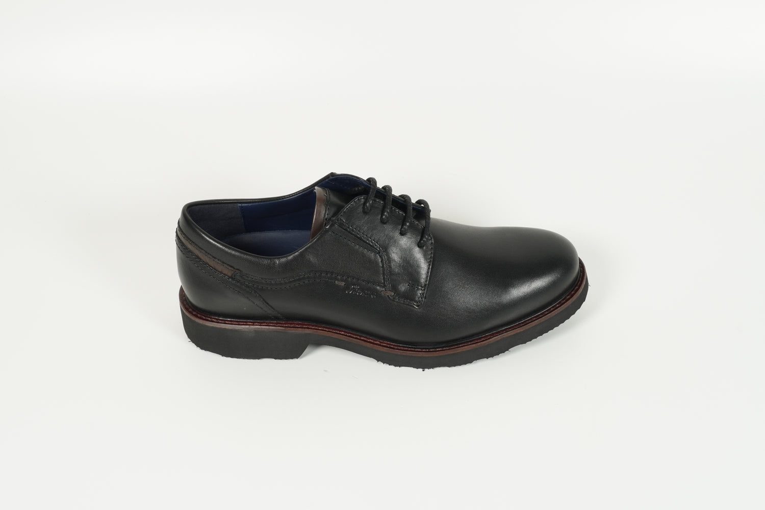 Schnürschuh Schwarz