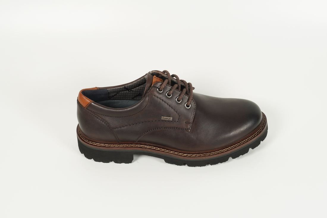 Schnürschuh Braun