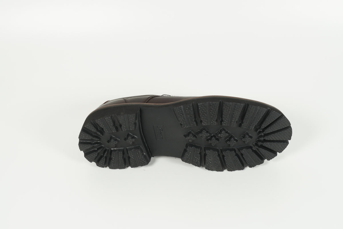 Schnürschuh Braun