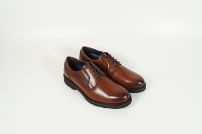 Schnürschuh Braun