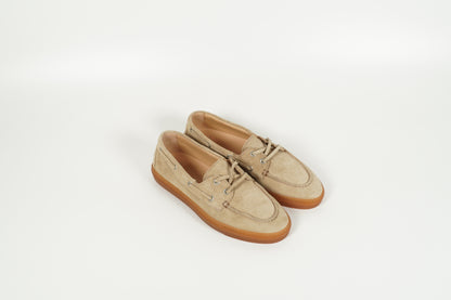 Bootschuh Beige