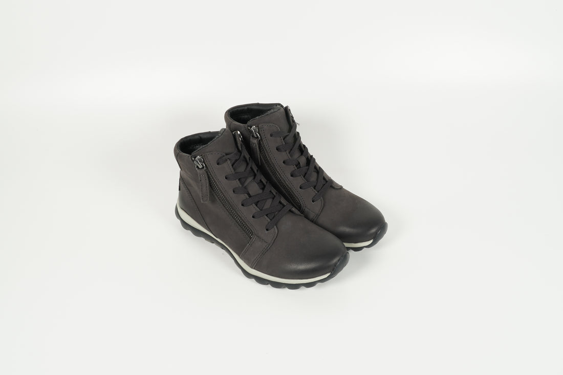 Schnürschuh Grau
