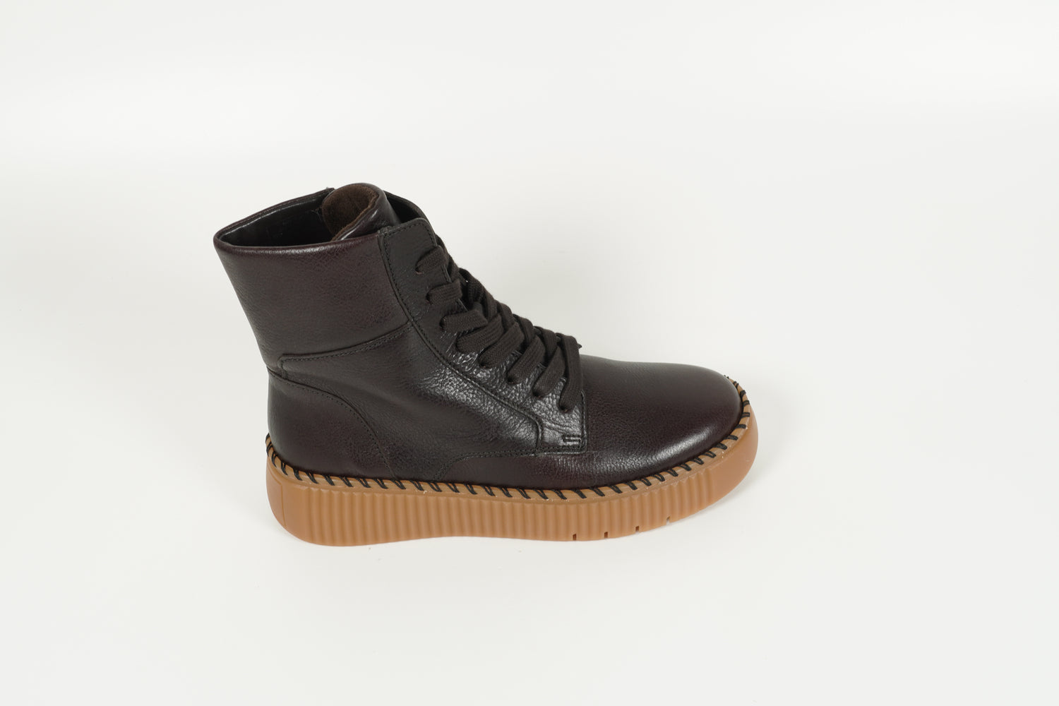 Schnürschuh Braun