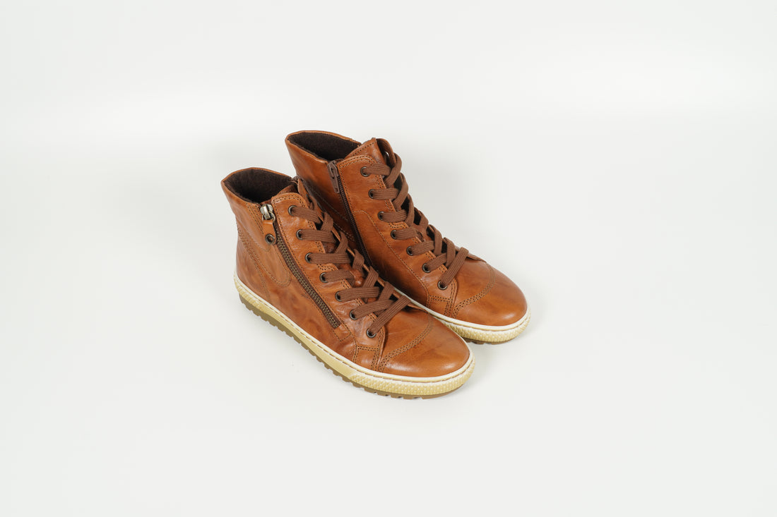 Schnürschuh Braun