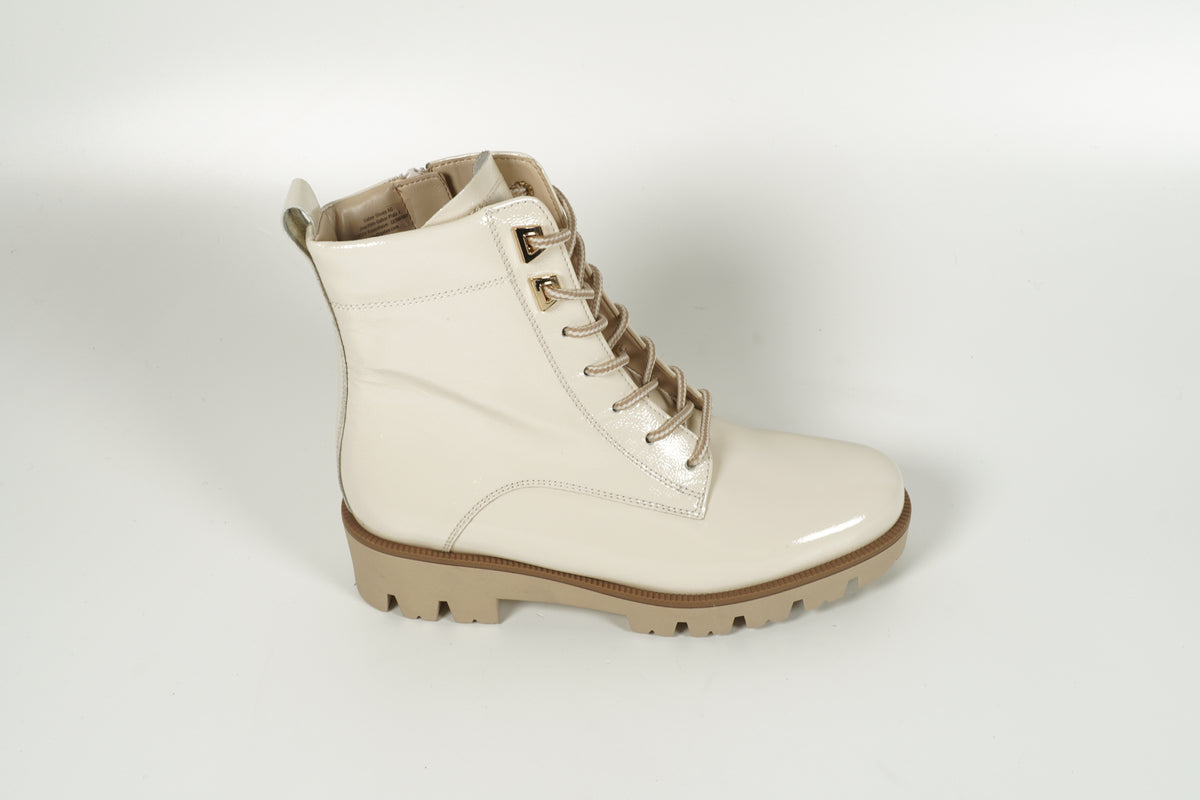 Stiefelette Beige