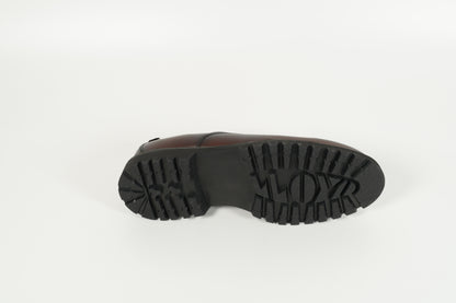 Schnürschuh Braun