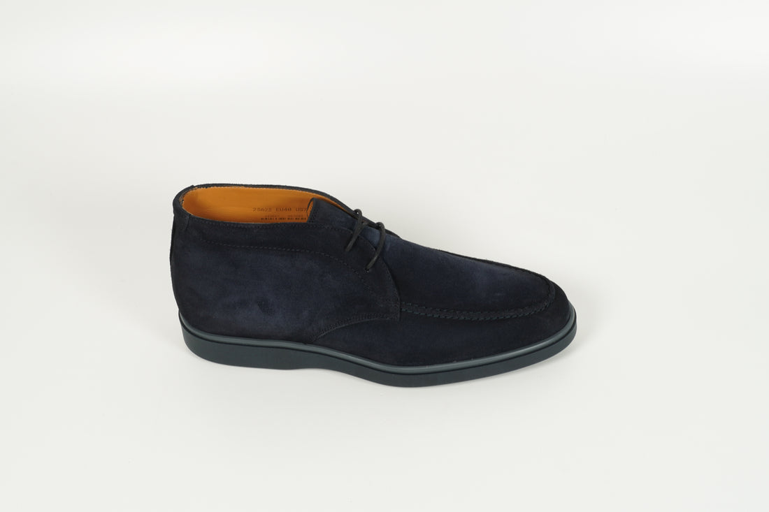 Schnürschuh Blau