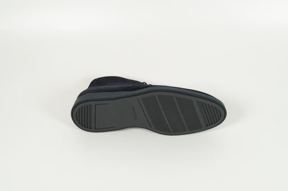 Schnürschuh Blau