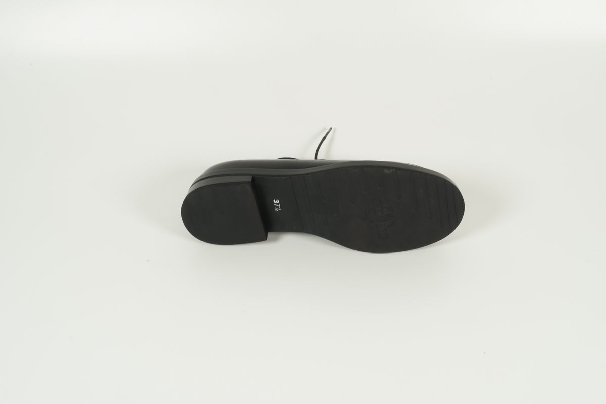 Lace-up Shoe Black