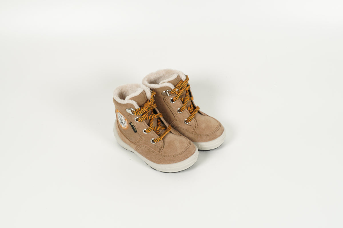 Chaussure à lacets marron