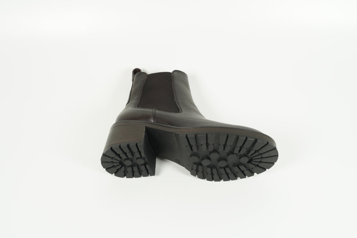 Stiefelette Braun