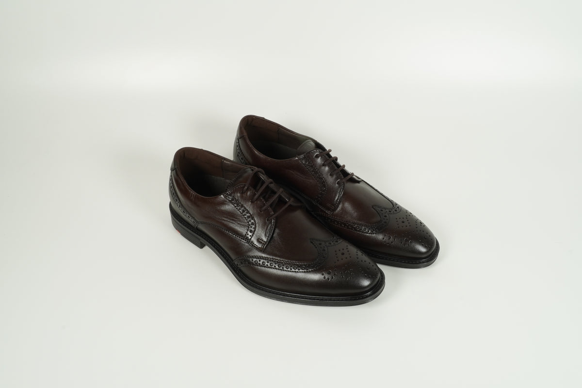 Schnürschuh Braun