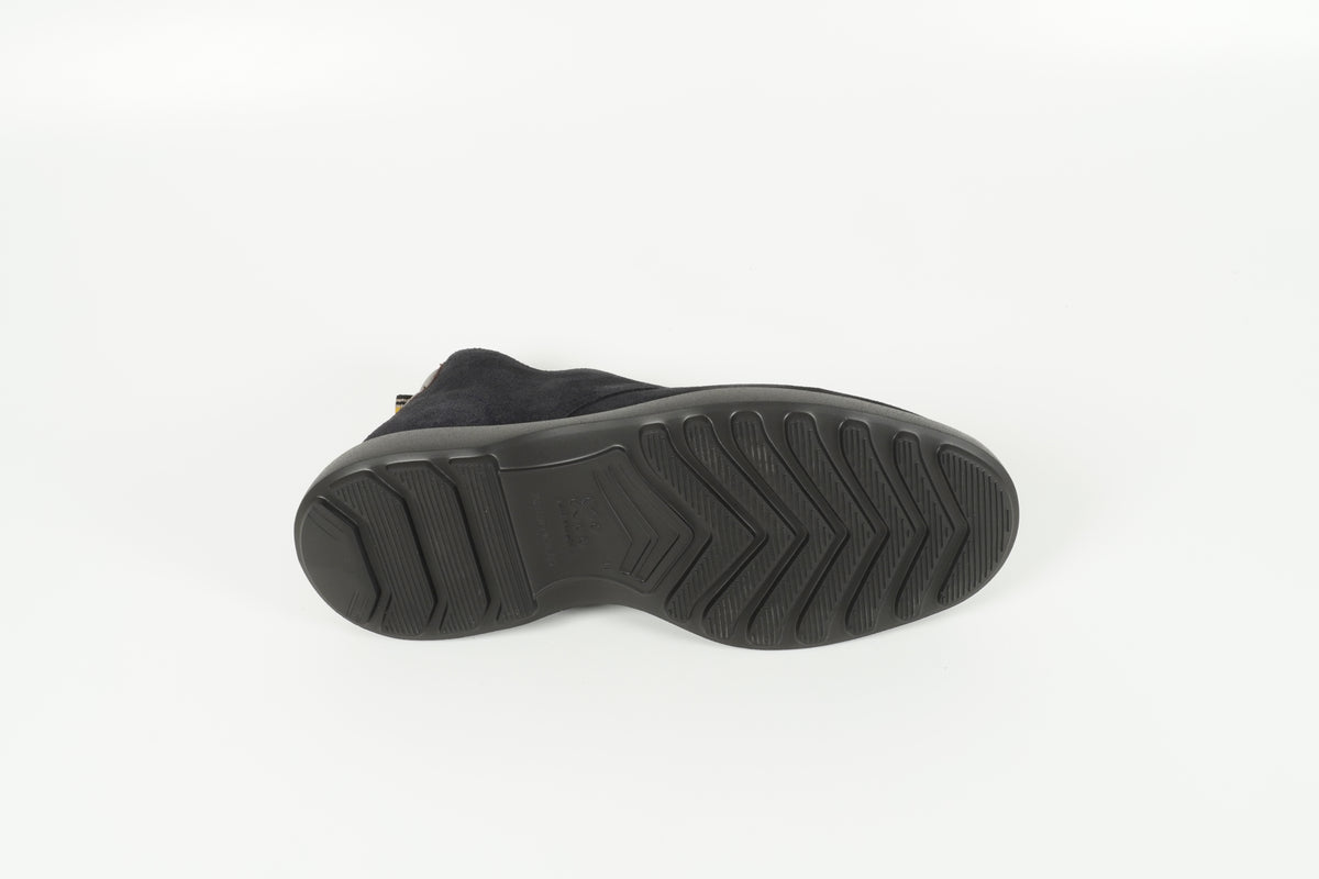 Schnürschuh Blau