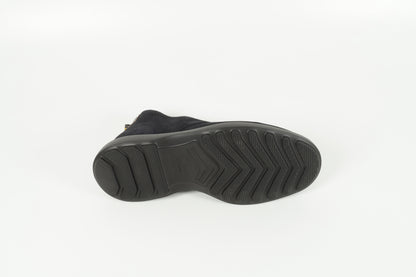 Schnürschuh Blau