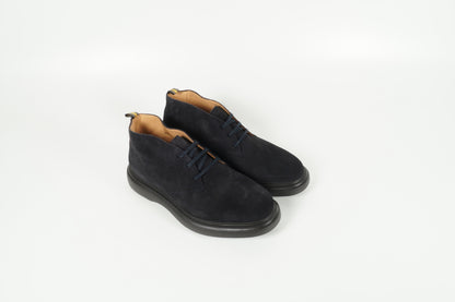 Schnürschuh Blau
