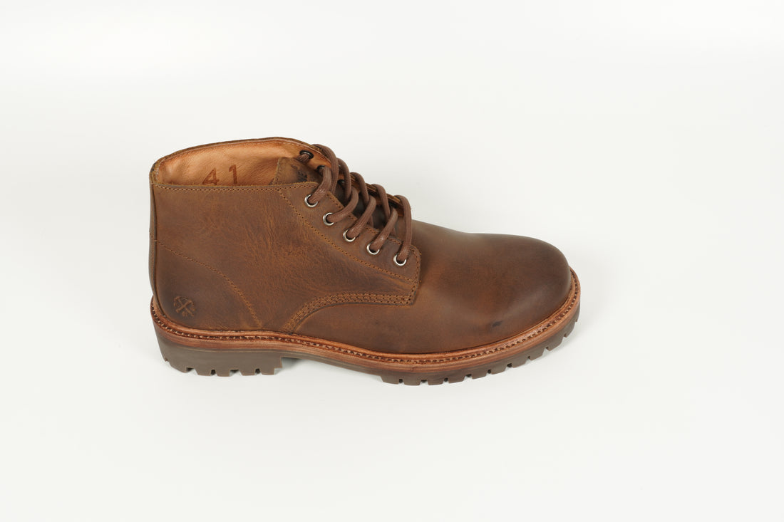 Stiefelette Braun