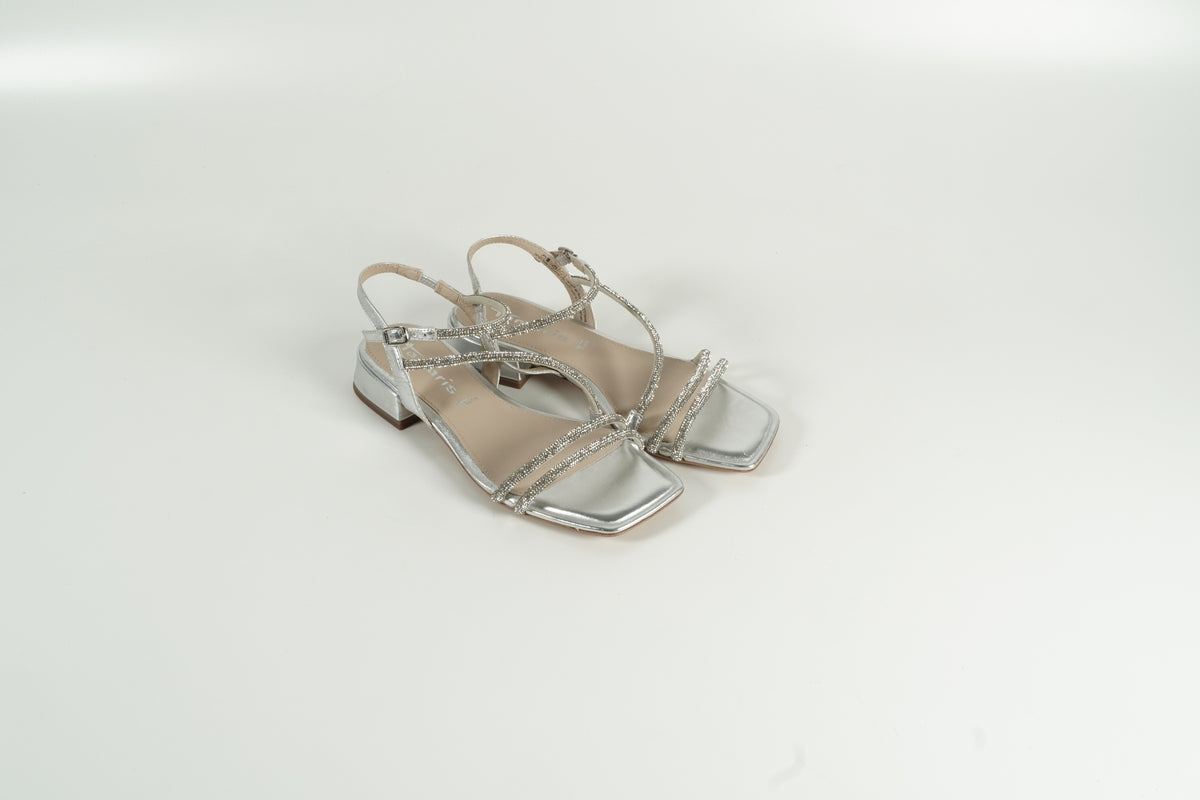 Sandale argent