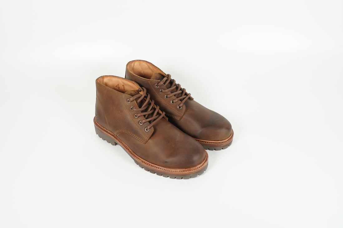 Stiefelette Braun