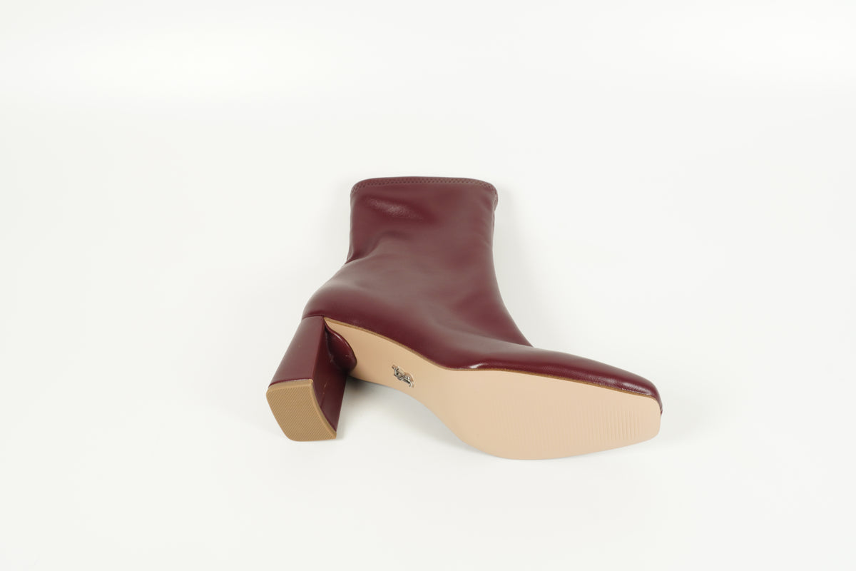 ankle boots red