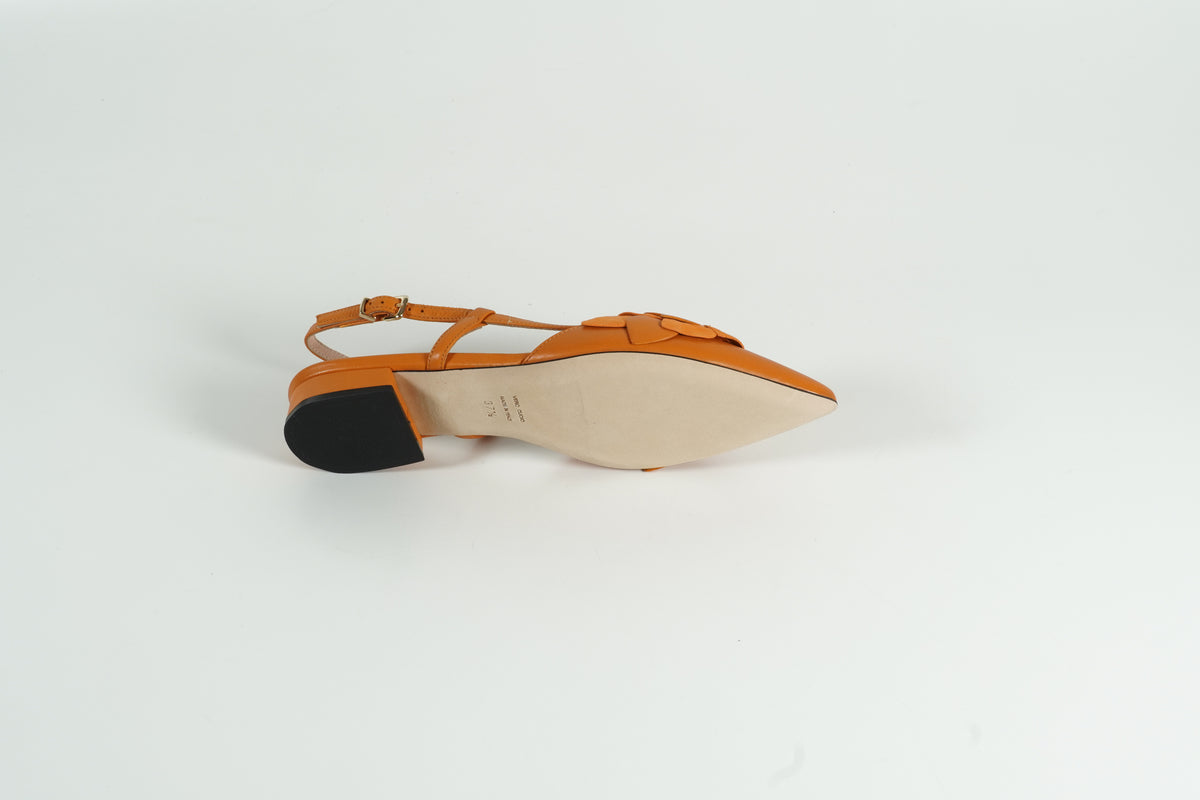 Orange Pumps