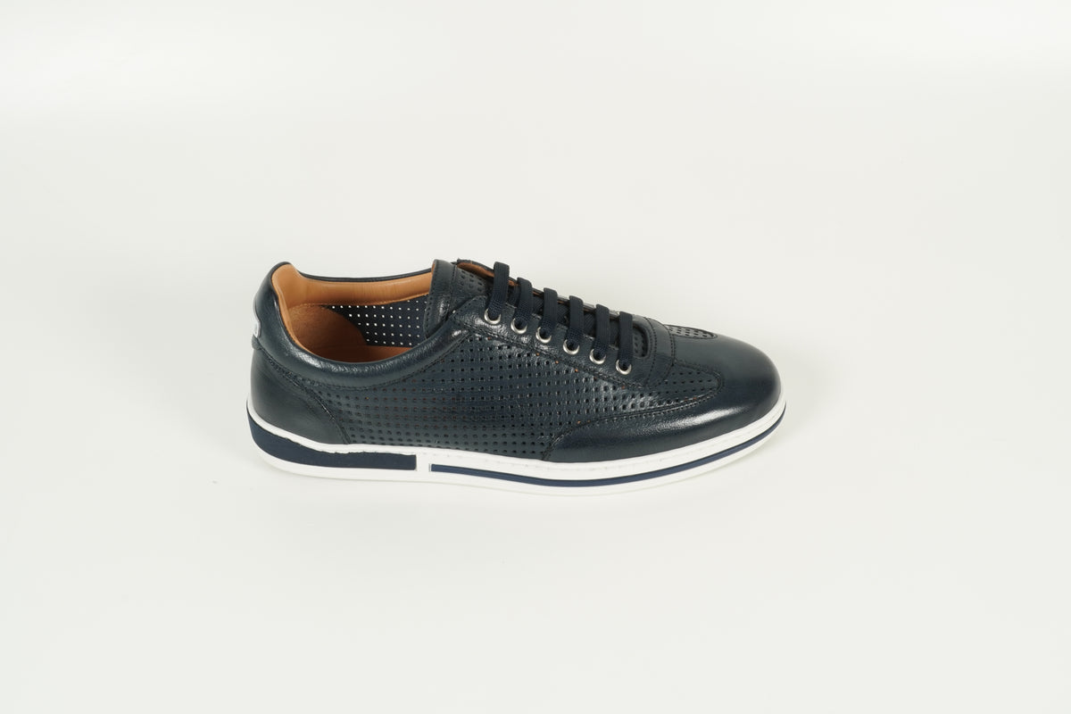 Sneaker Blau