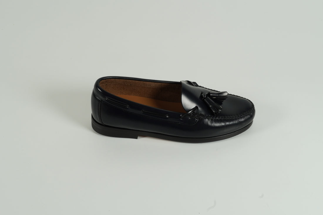 Moccasin Blau