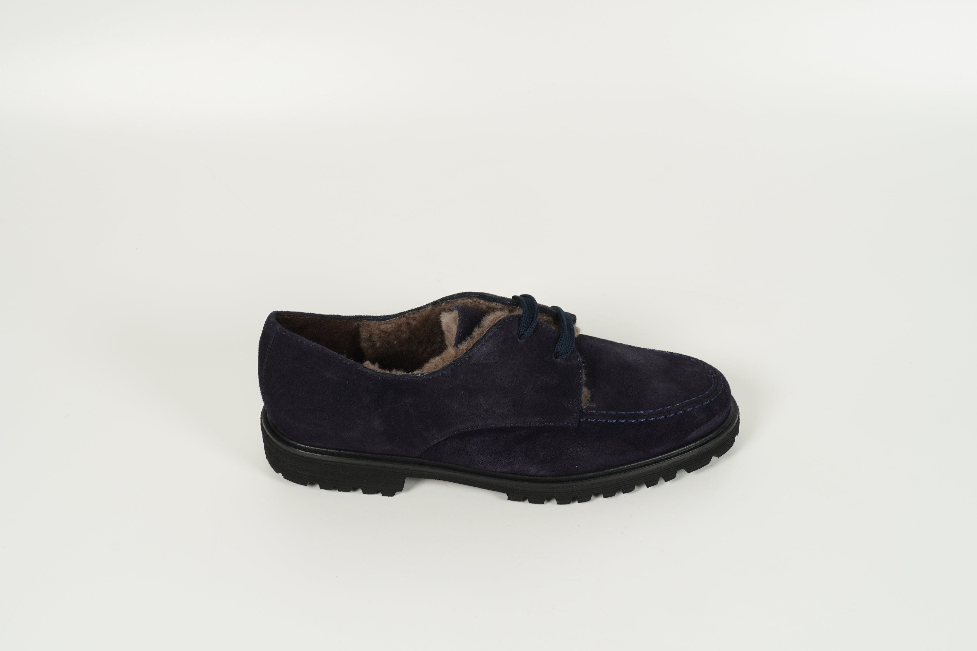Chaussure basse doublée bleu