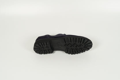 Chaussure basse doublée bleu