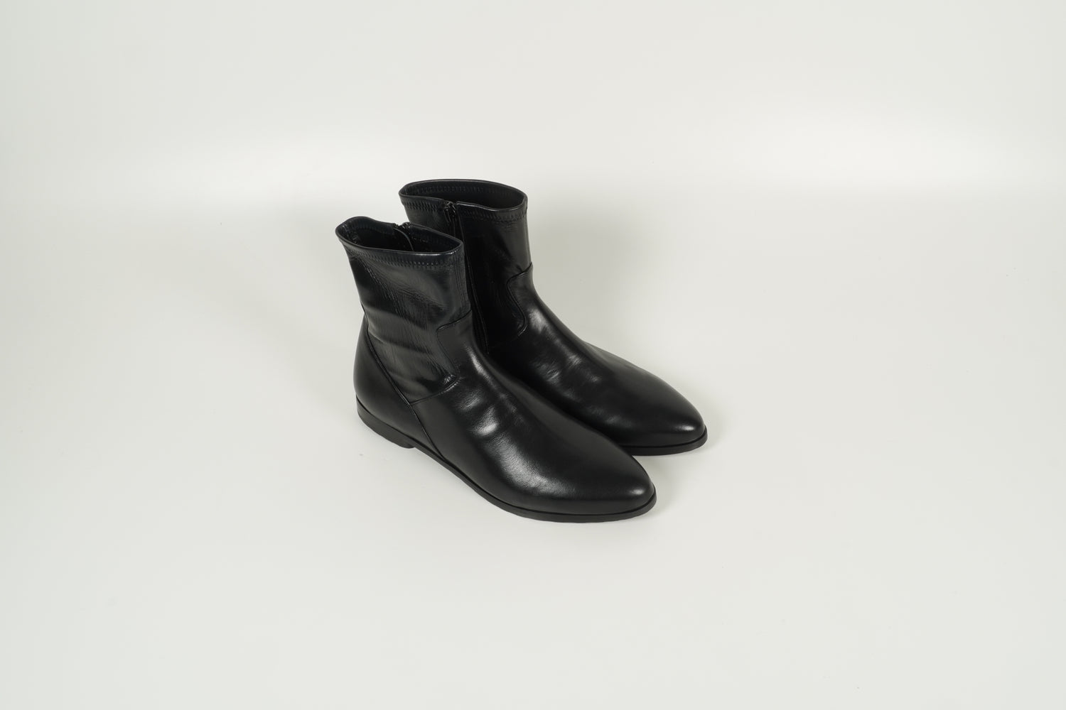 Stiefelette Blau