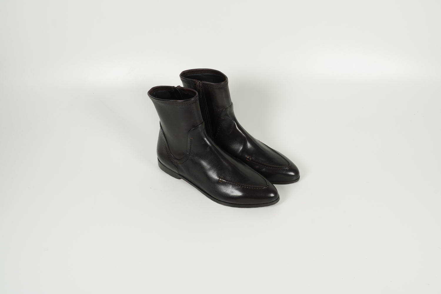 Stiefelette Braun
